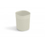 KIS Filo S ronde mand 0,5 l, Ø 9 x 11 cm, ivoor