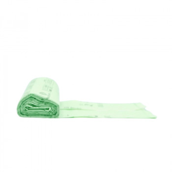 BioBag composteerbare vuilniszakken 20 l, 42 x 54 cm, 15 micrometer, groen (15 stuks per rol)