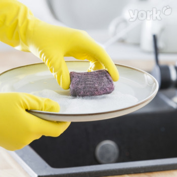 YORK keukensponsjes met zeep geïmpregneerd 10 stk.