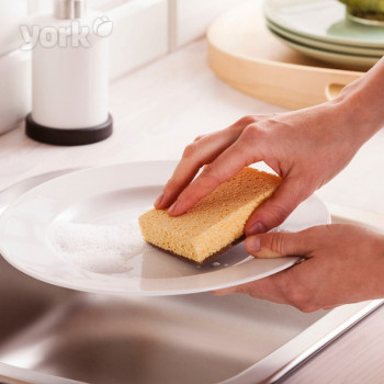 York Eco Natural cellulose-spons voor de afwas ECO 2 stk.
