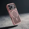 Crong Matte Magnetic MagSafe hoes voor iPhone 18 Pro / 17 Pro, roze