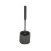 YORK toiletborstel met houder MODERN zwart