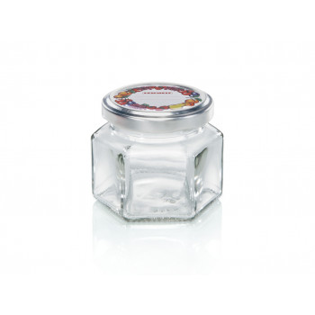 LEIFHEIT hexagonaal glazen potje 106 ml