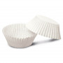 Guardini Easy Bake bio papieren muffinvormpjes, Ø 7 x 3 cm, wit, 100 stuks