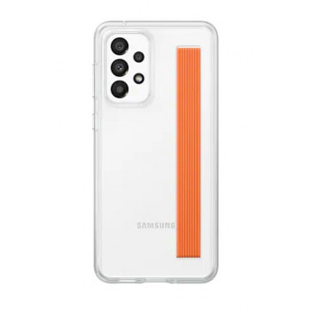 Samsung Slim Strap Cover hoesje met draagband voor Galaxy A33 5G, transparant (EF-XA336CTE)