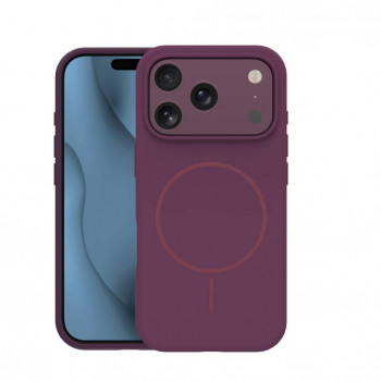 TFO Silicone Thin Mag hoesje voor iPhone 17 Pro / iPhone 18 Pro 6.3 inch, donkerkers
