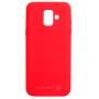 Evelatus Samsung A6 2018 Nano siliconen hoesje Soft Touch TPU rood