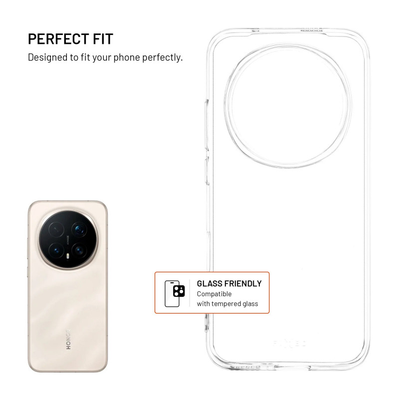 FIXED Story backcover voor Honor Magic 8 Pro 5G, TPU, transparant (FIXTCC-1639-TR)