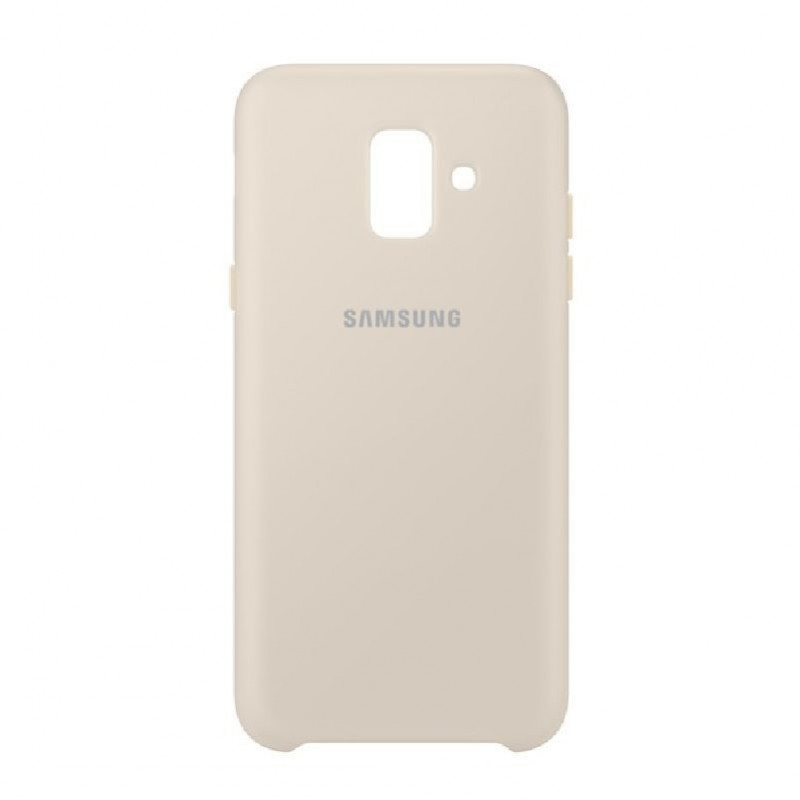 Samsung Galaxy A6 2018 (A600) Dual Layer cover, goud