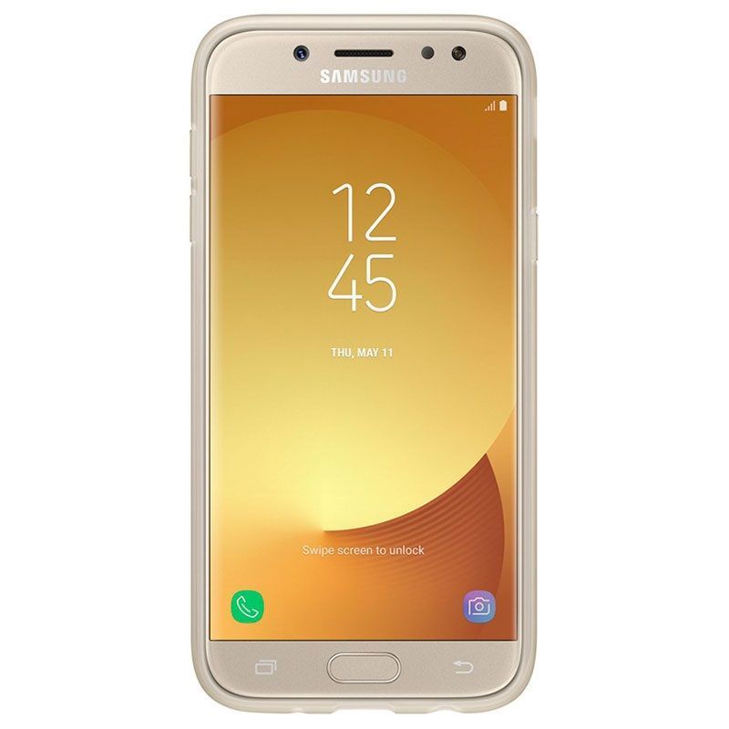 Samsung Galaxy J5 2017 Jelly Cover EF-AJ530TFEG, goud