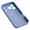 TFO siliconen hoesje voor iPhone 17 Pro Max 6.9 / 18 Pro Max 6.9, hemelsblauw
