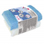 York Bacteria Stop antibacteriële sponzen voor gevoelige oppervlakken, 2 stuks, wit/blauw