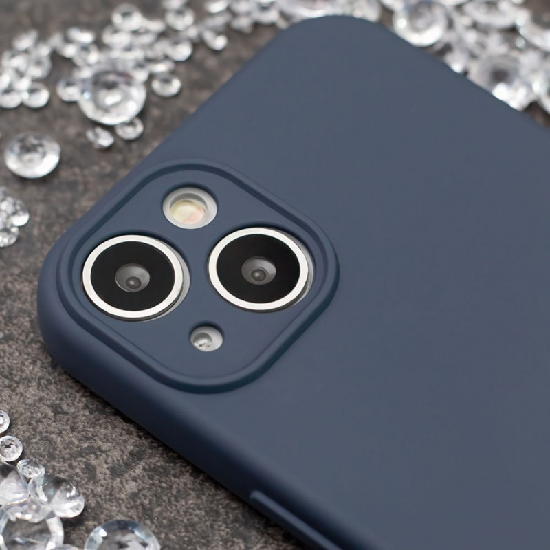iLike Silicon Box hoesje voor iPhone 17 Pro 6,3 / iPhone 18 Pro 6,3 donkerblauw