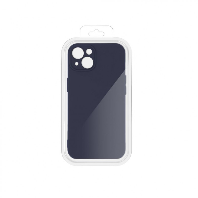 iLike Silicon Box hoesje voor iPhone 17 Pro 6,3 / iPhone 18 Pro 6,3 donkerblauw