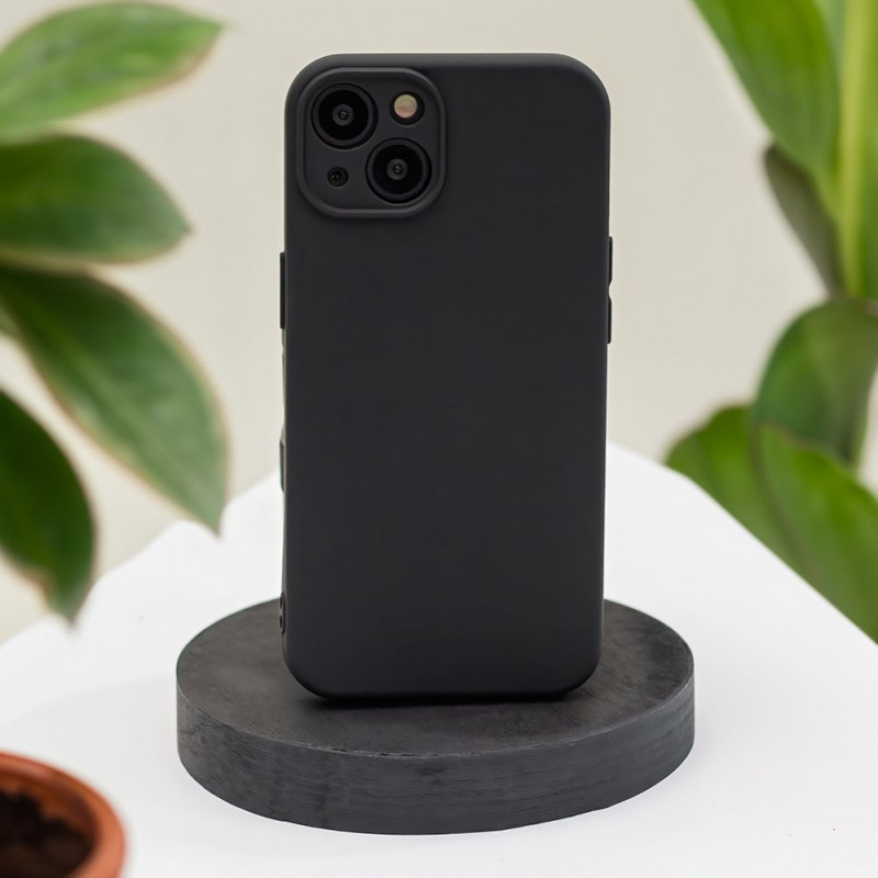 iLike Silicon Box hoesje voor iPhone 17 Pro 6,3 / iPhone 18 Pro 6,3 zwart
