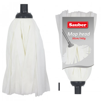 Sauber verwisselbare wismopkop viscose/polyester 140g/30cm