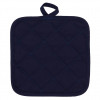 Asi Collection hittebestendige onderzetter, 17 x 17 cm, blauw