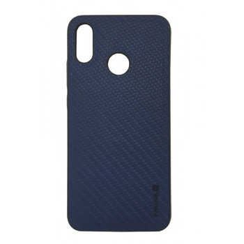 Evelatus Huawei P20 Pro TPU-hoesje 1 met metalen plaat (gebruik met magnetische autohouder mogelijk) blauw