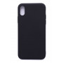 Evelatus Apple iPhone X/Xs nano siliconen hoesje Soft Touch TPU zwart
