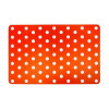 Asi Collection placemat 43,5 x 28 cm rood met witte stippen