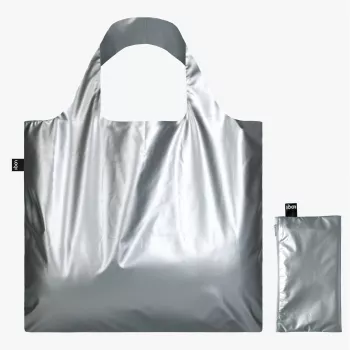 LOQI Metallic Bag – zilver