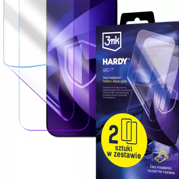 3mk Hardy ARC+ 4-laags displayschermfolie voor Samsung Galaxy M15 5G