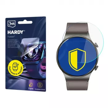 3mk Hardy Fusion horlogebescherming voor Huawei Watch GT 2 Pro Classic