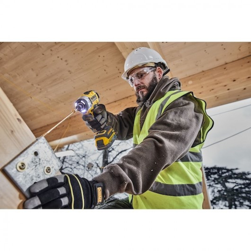 DeWALT DCF860E2T-QW accu-slagschroevendraaier 3800 RPM zwart, geel