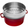 Staub La Cocotte ronde gietijzeren braadpan 5,25 l (40510-601-0)
