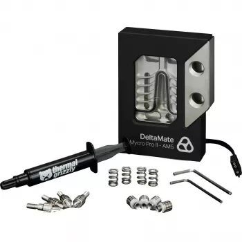 Thermal Grizzly DeltaMate MPII CPU-waterkoeler, AM5, zwart/zilver