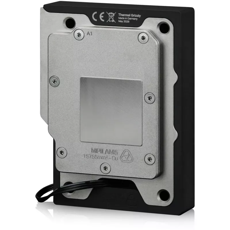 Thermal Grizzly DeltaMate MPII CPU-waterkoeler, AM5, zwart/zilver