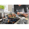 STAUB ronde grillpan van gietijzer met twee handgrepen 40509-522-0 - grafiet 26 cm