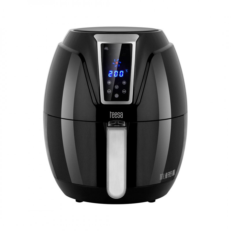 Teesa TSA8046 heteluchtfriteuse, 3,2 l, 1400 W, zwart