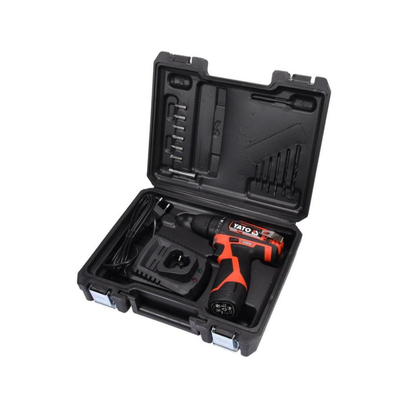 YATO YT-82901 accuboormachine, 12 V, 30 Nm, 1 x 2,0 Ah Li-Ion