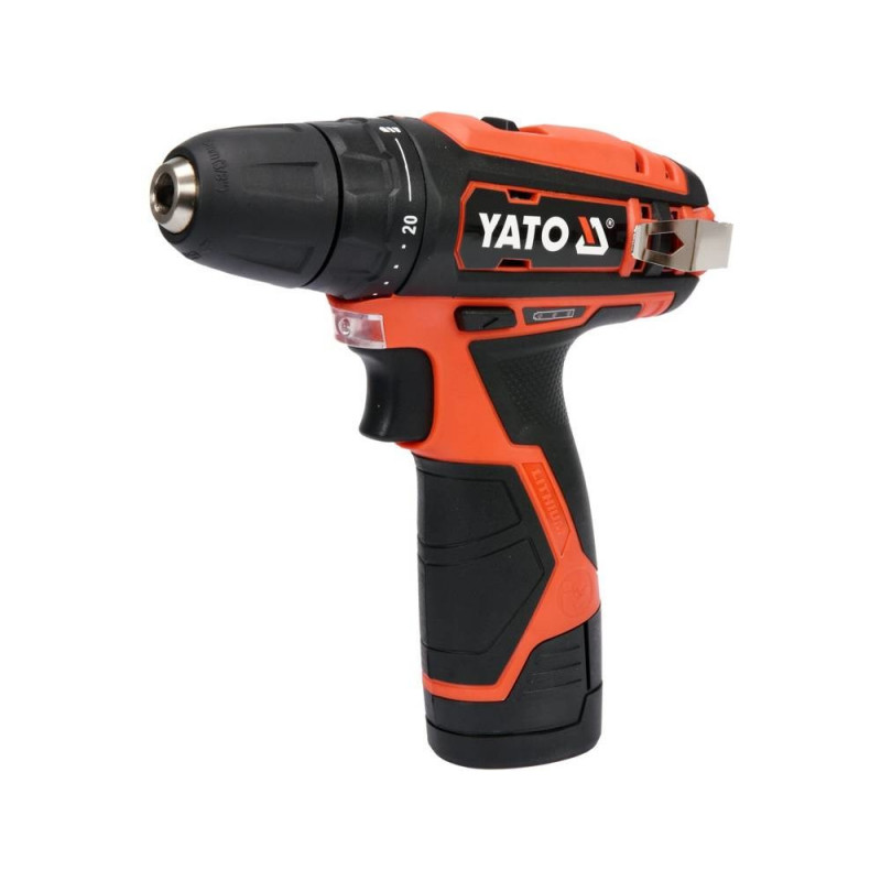YATO YT-82901 accuboormachine, 12 V, 30 Nm, 1 x 2,0 Ah Li-Ion