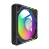 Darkflash Gauss G24 120 mm ARGB PWM behuizingsventilator, zwart