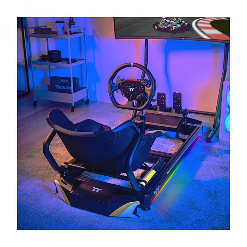 Thermaltake GK500 go-kart racesimulator-cockpit, zwart