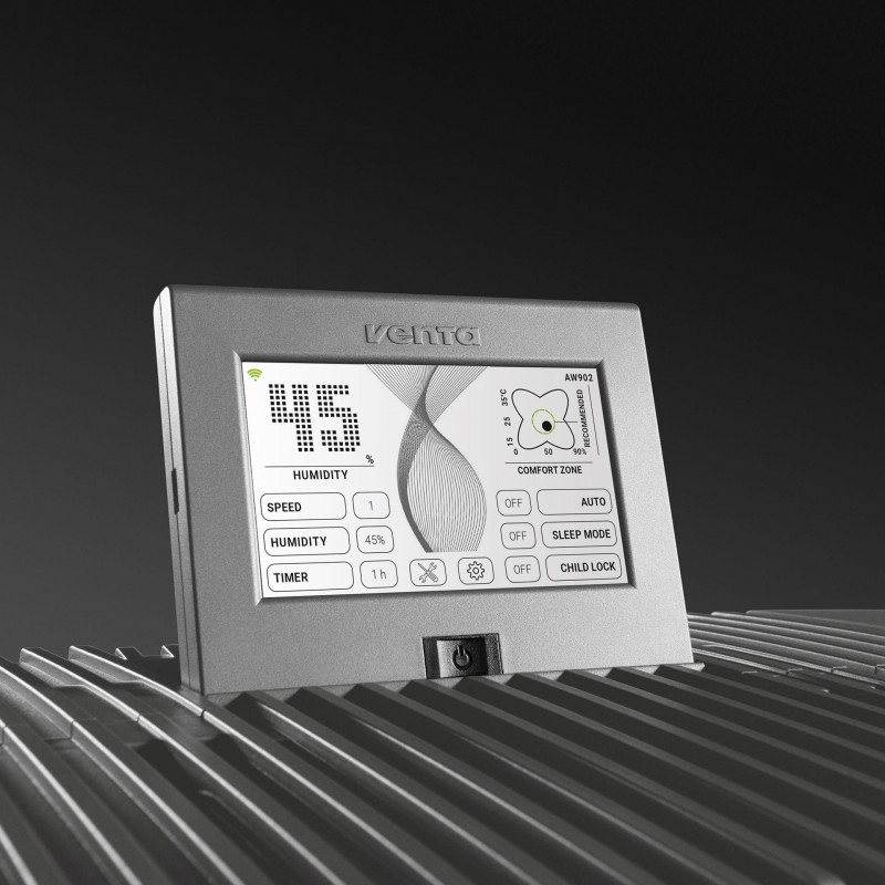 Venta Pro. AW902 krachtige luchtwasser met UVC-lamp