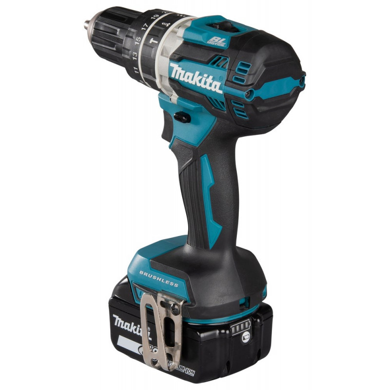 Makita DHP484RFJ accu-boorschroevendraaier, 2000 tpm, zwart/blauw