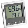 TFA Dostmann KLIMA GUARD thermo-hygrometer, zilver (30.5010.54.K)