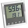 TFA Dostmann KLIMA GUARD thermo-hygrometer, zilver (30.5010.54.K)