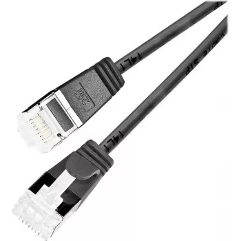Wirewin Slim Cat6a U/FTP patchkabel RJ45, 5 m, zwart