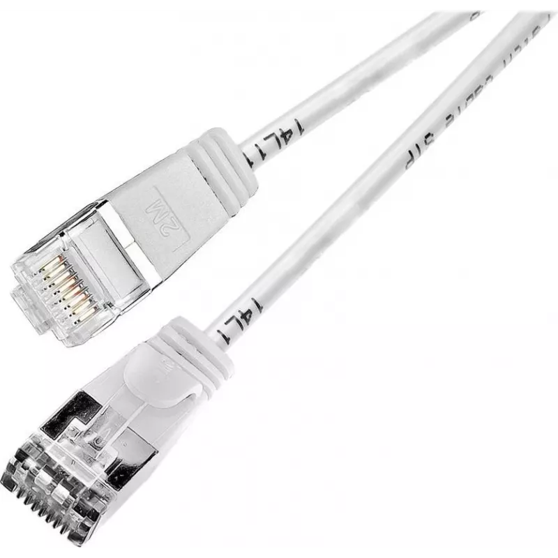 Wirewin Slim Cat6 U/FTP patchkabel RJ45, 7,5 m, wit