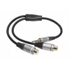 celexon Professional stereo-jack naar 2x cinch M/F audioadapter