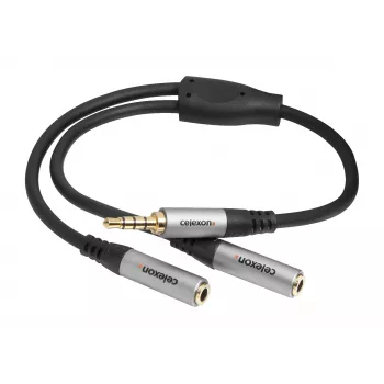 celexon Professional stereo-jack naar 2x M/F audioadapter