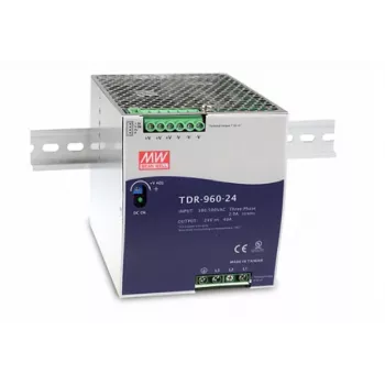 MEAN WELL TDR-960-24 DIN-rail voeding, 24 V DC, 40 A, 960 W
