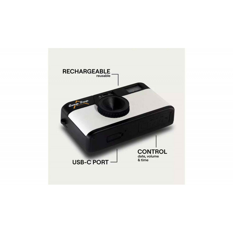 Camp Snap digitale camera CS-V105-WT-WW, wit