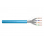 Digitus Cat6a U/FTP installatiekabel, 100 m, blauw, LSZH, simplex