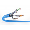 Digitus Cat6a U/FTP installatiekabel, 100 m, blauw, LSZH, simplex