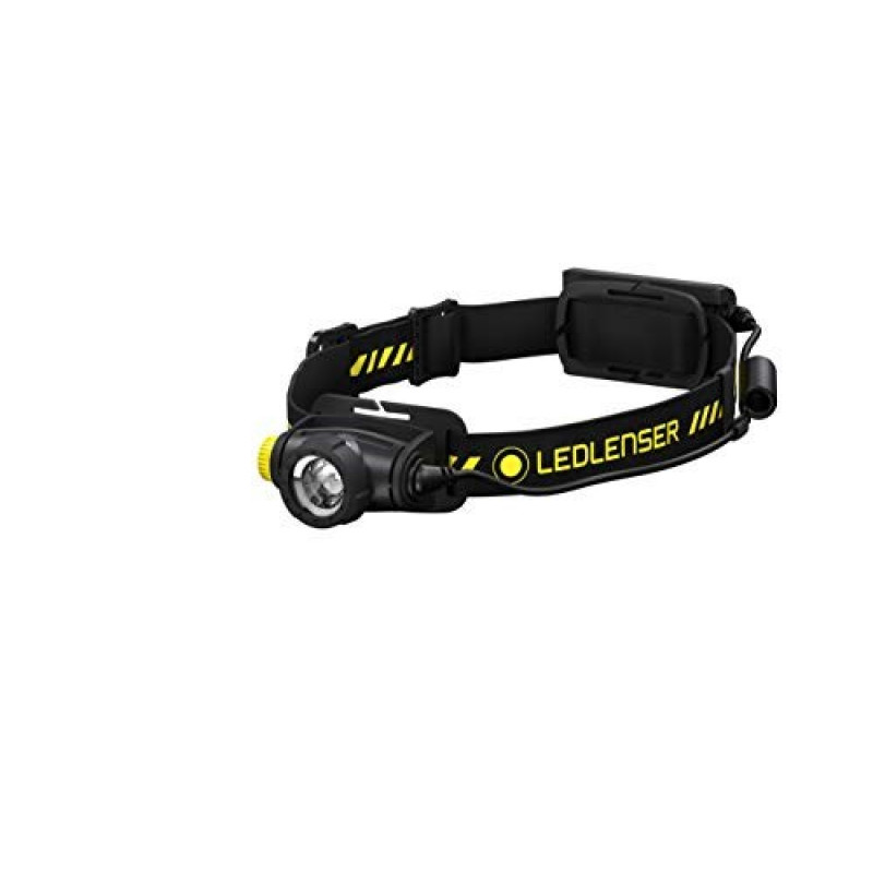 Ledlenser H5R Work LED-zaklamp, zwart/geel